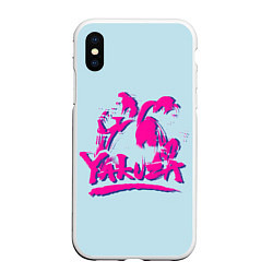 Чехол iPhone XS Max матовый Yakuza Dragon