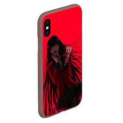 Чехол iPhone XS Max матовый ЮМЭКО БЕЗУМНЫЙ АЗАРТ, цвет: 3D-коричневый — фото 2