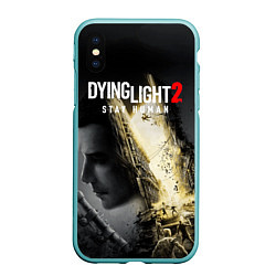 Чехол iPhone XS Max матовый Dying Light 2 Deluxe, цвет: 3D-мятный