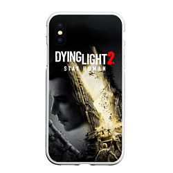 Чехол iPhone XS Max матовый Dying Light 2 Deluxe, цвет: 3D-белый