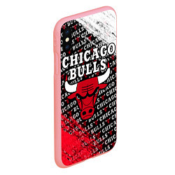 Чехол iPhone XS Max матовый CHICAGO BULLS 6, цвет: 3D-баблгам — фото 2