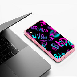 Чехол iPhone XS Max матовый BAD, цвет: 3D-баблгам — фото 2
