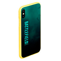 Чехол iPhone XS Max матовый BattleField 6, цвет: 3D-желтый — фото 2