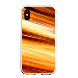 Чехол iPhone XS Max матовый Сахара!, цвет: 3D-белый