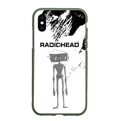 Чехол iPhone XS Max матовый Radiohead Радиохед Z