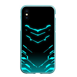 Чехол iPhone XS Max матовый DEAD SPACE АЙЗЕК КЛАРК, цвет: 3D-мятный