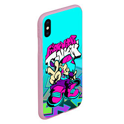 Чехол iPhone XS Max матовый FRIDAY NIGHT FUNKIN АКВАНЕОН, цвет: 3D-розовый — фото 2