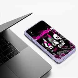 Чехол iPhone XS Max матовый Brawl Stars - Bad Randoms, цвет: 3D-светло-сиреневый — фото 2