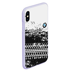 Чехол iPhone XS Max матовый СЛЕД БМВ BMW Z, цвет: 3D-светло-сиреневый — фото 2