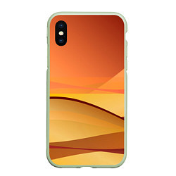 Чехол iPhone XS Max матовый Пустыня Арракис Дюна