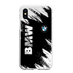 Чехол iPhone XS Max матовый BMW GRUNGE БМВ ГРАНЖ