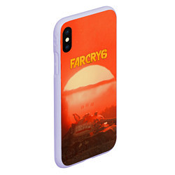 Чехол iPhone XS Max матовый Far Cry 6 - Libertad, цвет: 3D-светло-сиреневый — фото 2