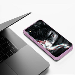 Чехол iPhone XS Max матовый BERSERK БЕРСЕРК ГАТС, цвет: 3D-сиреневый — фото 2