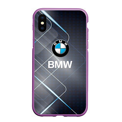 Чехол iPhone XS Max матовый BMW Logo