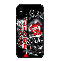 Чехол iPhone XS Max матовый Gears of War Gears 5, цвет: 3D-черный