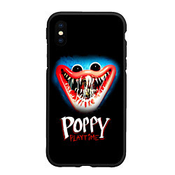 Чехол iPhone XS Max матовый Poppy Playtime: Huggy Wuggy