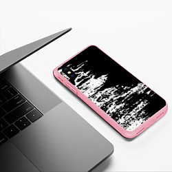 Чехол iPhone XS Max матовый Abstraction pattern 2022 vanguard, цвет: 3D-баблгам — фото 2