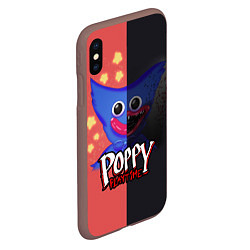 Чехол iPhone XS Max матовый POPPY PLAYTIME: TWO SIDES, цвет: 3D-коричневый — фото 2