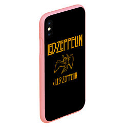 Чехол iPhone XS Max матовый Led Zeppelin x Led Zeppelin, цвет: 3D-баблгам — фото 2