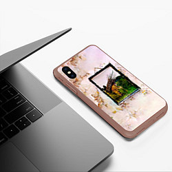 Чехол iPhone XS Max матовый Led Zeppelin IV - четвёртый студийный альбом, цвет: 3D-коричневый — фото 2