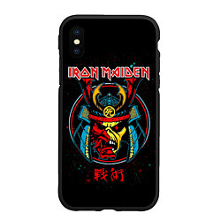 Чехол iPhone XS Max матовый Iron Maiden - Senjutsu, цвет: 3D-черный