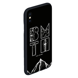 Чехол iPhone XS Max матовый Thats the spirit BMTH, цвет: 3D-черный — фото 2