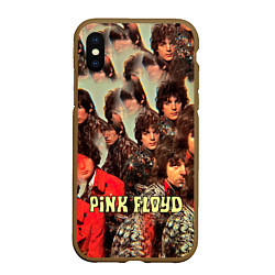 Чехол iPhone XS Max матовый The Piper at the Gates of Dawn - Pink Floyd, цвет: 3D-коричневый