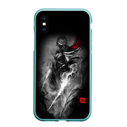 Чехол iPhone XS Max матовый DOTA 2 ДОТА 2 ТЕНЬ, цвет: 3D-мятный