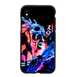 Чехол iPhone XS Max матовый Зов Ада стример, цвет: 3D-черный