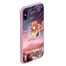 Чехол iPhone XS Max матовый Рафталия Raphtalia, Восхождение Героя Щита, цвет: 3D-розовый — фото 2