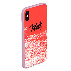 Чехол iPhone XS Max матовый Берсерк Berserk, цвет: 3D-розовый — фото 2