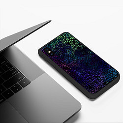 Чехол iPhone XS Max матовый Из красок бардак, цвет: 3D-черный — фото 2