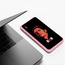 Чехол iPhone XS Max матовый БЕРЛИН, БУМАЖНЫЙ ДОМ, цвет: 3D-баблгам — фото 2