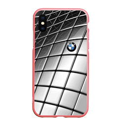 Чехол iPhone XS Max матовый BMW pattern 2022, цвет: 3D-баблгам