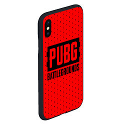 Чехол iPhone XS Max матовый PUBG: BATTLEGROUNDS - Графика, цвет: 3D-черный — фото 2