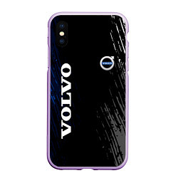 Чехол iPhone XS Max матовый Volvo марка автомобиля