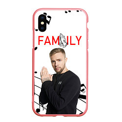 Чехол iPhone XS Max матовый Егор Крид - Family