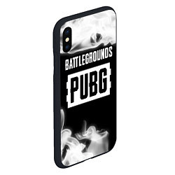 Чехол iPhone XS Max матовый ПАБГ: БАТЛГРАУНД PUBG Fire, цвет: 3D-черный — фото 2