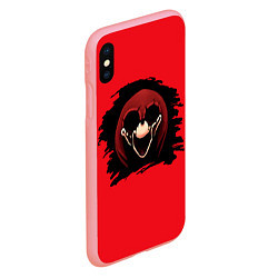 Чехол iPhone XS Max матовый Knuckles Sonic exe, цвет: 3D-баблгам — фото 2