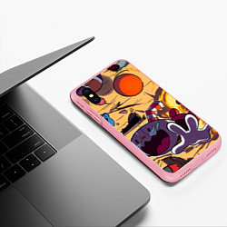 Чехол iPhone XS Max матовый Взрыв Вернера Вермана Cuphead, цвет: 3D-баблгам — фото 2