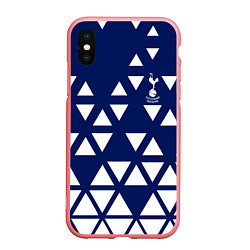 Чехол iPhone XS Max матовый Тоттенхэм tottenham, цвет: 3D-баблгам