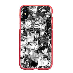 Чехол iPhone XS Max матовый Berserk pattern