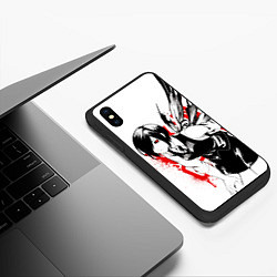 Чехол iPhone XS Max матовый ТОУКА TOKYO GHOUL, цвет: 3D-черный — фото 2