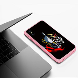Чехол iPhone XS Max матовый Overlord Повелитель, цвет: 3D-баблгам — фото 2