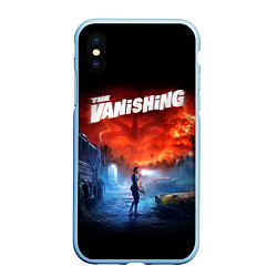 Чехол iPhone XS Max матовый Far Cry 6 x Stranger Things Кроссовер, цвет: 3D-голубой