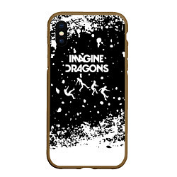 Чехол iPhone XS Max матовый Imagine dragons rock
