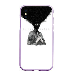 Чехол iPhone XS Max матовый Royal Blood дебютный альбом, цвет: 3D-сиреневый