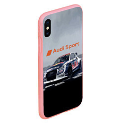 Чехол iPhone XS Max матовый Ауди Спорт Гоночная команда Audi sport Racing team, цвет: 3D-баблгам — фото 2