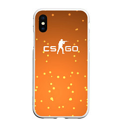 Чехол iPhone XS Max матовый Cs go Абстракция