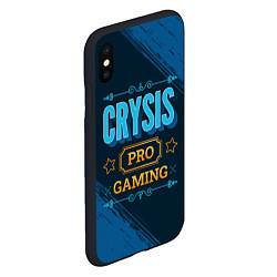 Чехол iPhone XS Max матовый Игра Crysis: PRO Gaming, цвет: 3D-черный — фото 2